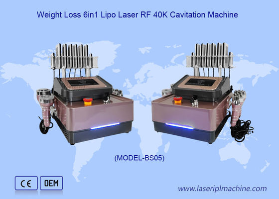 Good price Portable Lipo Laser Weight Loss Cavitation Rf Vacuum Machine 40k Cellulite Reduction online