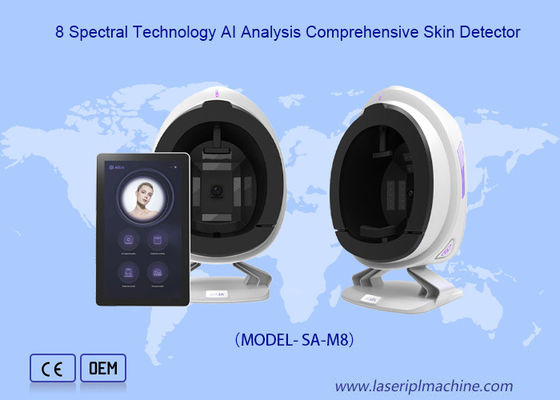 Good price Portable 3d Skin Analysis Machine Wrinkle Pigment Scanner For Face online