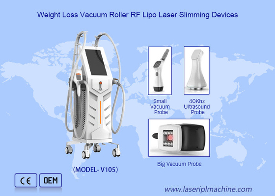 Vacuum 4 In 1 Cavitation 40k Machine Rf Fat Removal