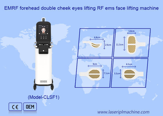 Good price EMRF forehead double cheek eyes lifting skin tightening RF ems V face machine online