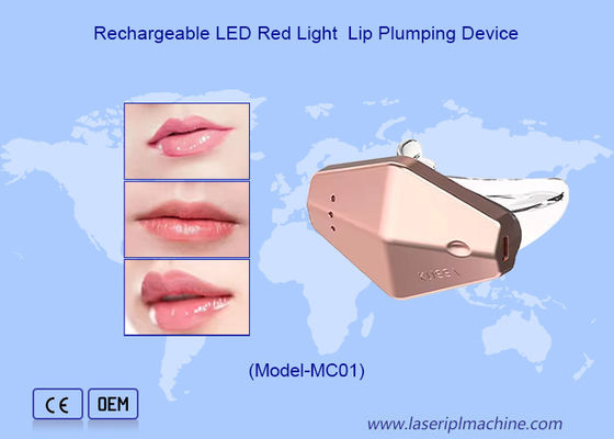Home Use Electric Silicone Lip Care Device with LED Light Improving Cleft Lips