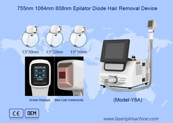 Desktop 808nm 810nm Diode Laser Machine Skin Whitening Body Hair Removal