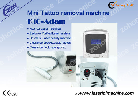Good price Q Switched ND YAG Laser Tattoo Removal Machine  With 1064nm 532nm Wavelength online