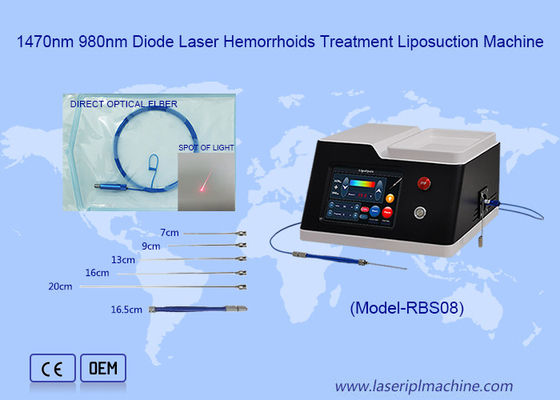980nm 1470nm Semiconductor Diode Laser For Lipolysis Injection Slimming