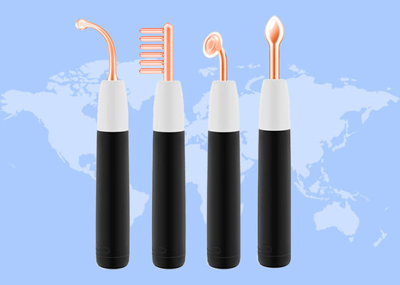 Good price 4 Tubes Argon Gas Violet And Neon Orange Electrodes High Frequency Wand Argon Machine online