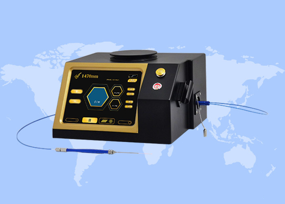 Varicose Veins Removal Hemorrhoid Treatment 980 1470nm Surgical Diode Laser Liposuction Machine