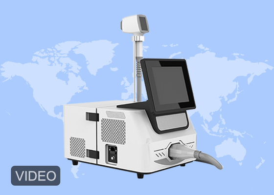 Effective 1200W-1600W Hair Removal Epilator 808nm Diode Laser Machine