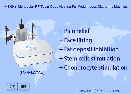 448khz Cet Ret Resistive RF Pain Relief Tecar Therapy Machine