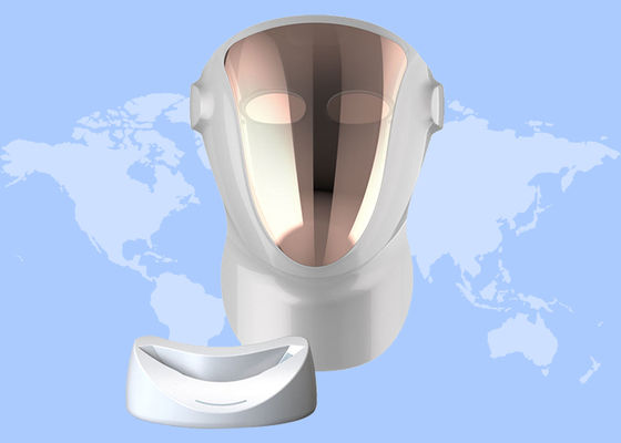 High-quality Rose Gold Color Led Light Therapy Facial and Neck Beauty Machine