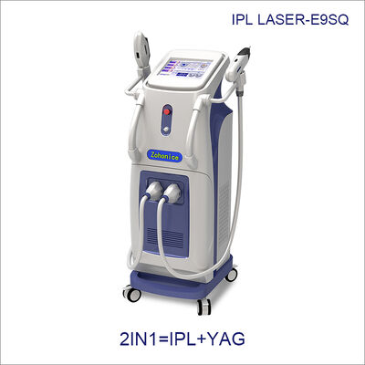 Good price 2 In 1 IPL Laser Hair Removal Machine Vertical Tattoo Removal Laser Equipment online