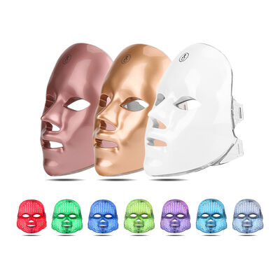 Good price 7 colors Pdt Led Light Therapy Facial Mask For Anti Wrinkle Skincare Beauty online