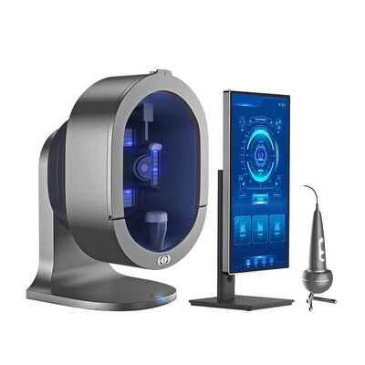 2in1 3 Cameras 3D AI Microscopic Scalp Handle Scalp Scanner Facial Skin Analyzer