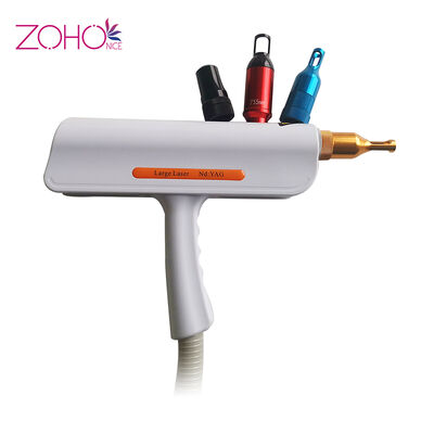 Good price Double Rods Tattoo Removal Freckle Removal Q Switch Nd Yag Laser Handle online