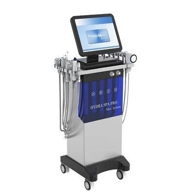 Good price Vertical Hydro 14 in 1 Microcurrent Peeling Facial Care Dermabrasion  Device online