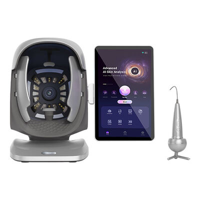 Good price 9 Spectrum 3D AI Facial Skin Monitor Micro Moisture Detector Skin Analyzer Machine online