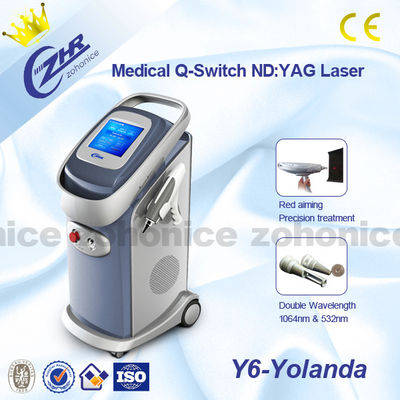Good price 1064nm / 532nm Tattoo Removal Laser Machine Mini For Dermatology Beauty Salon online