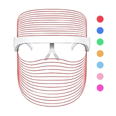 Good price Home Use Rechargeable Wireless 7Color Beauty Light Therapy Led Facial Masks online