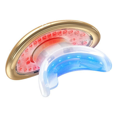 Mini LED Photon Therapy Red Blue Light Teeth Whitening Anti Lip Wrinkles Lip Plumper Device