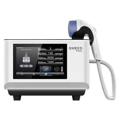 Portable Non Invasive Electromagnetic ESWT Rehabilitation Focused Shockwave Therapy Machine