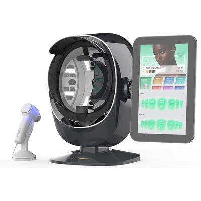 8 Spectral Imaging 18 Skin Indicators Facial Skin Analyzer with Handheld Microscope