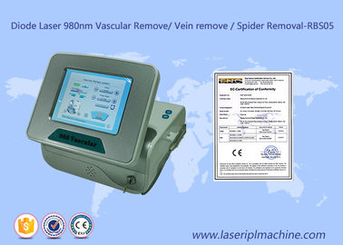 980 Nm Skin Tightening Machine / Diode Laser Vascular Spider Removal Device