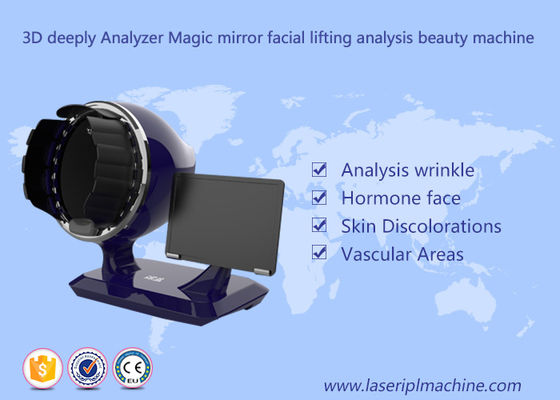 Good price 3d Deeply Analyzer Home Use Beauty Device Black Color 1 Year Warranty online