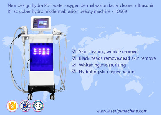 Good price Hydra Pdt Ultrasonic Scrubber Water Oxygen Dermabrasion Machine Rf Beauty Facial Cleaner online