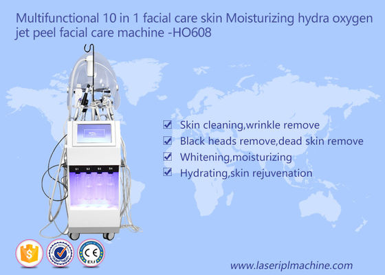 Good price 10 In 1 Multi Function Beauty Equipment Hydra Oxygen Jet Peel Facial Care Machine online