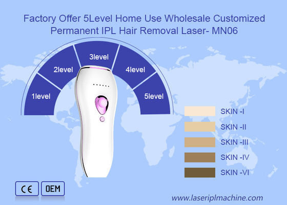 Good price AC 220V Home Use Beauty Device Customized Permanent IPL Hair Removal Equipment online