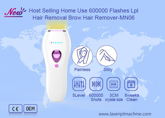 Good price White Home Use Beauty Device IPL Permanent Hair Removal System 1 Year Warranty online