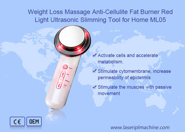 Weight Loss Massage Home Use Beauty Device Anti Cellulite Red Light Ultrasonic Slimming Tool