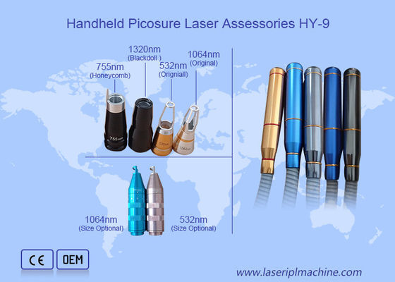 Good price Nd Yag Shrink Pore 532nm 1032nm Tattoo Removal Handle Assessories HY-9 online