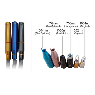 Good price Nd Yag Shrink Pore 532nm 1032nm Tattoo Removal Handle Assessories HY-9 online