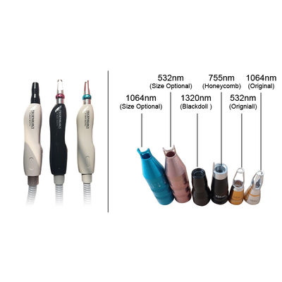 Good price 1064 532 1320 755nm Skin Rejuvenation Q Switched Nd Yag Laser Handle online