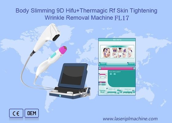 Good price 2 In 1 9D 4D Ultrasound Lift Machine For Wrinkle Remover online