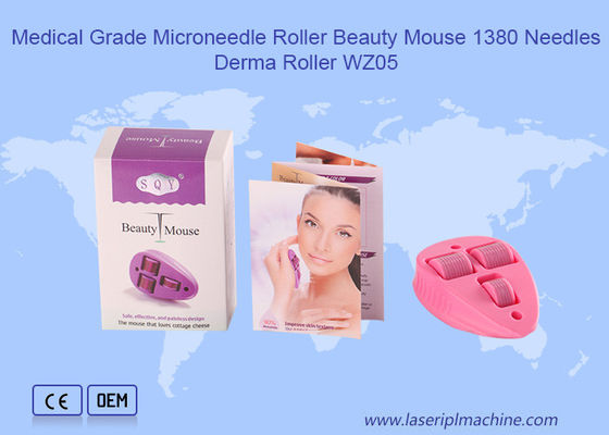 Good price Medical Grade Microneedle Roller Derma Roller Anti Aging Skin Care Beauty Mouse online