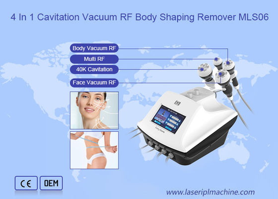 Good price 4 In 1 Cavitation Vacuum RF Ultrasonic Slimming Cellulite Remover online