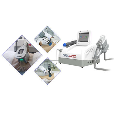 Good price 2 Handle Shock Wave Cryolipolysis Cavitation Body Slimming Machine online