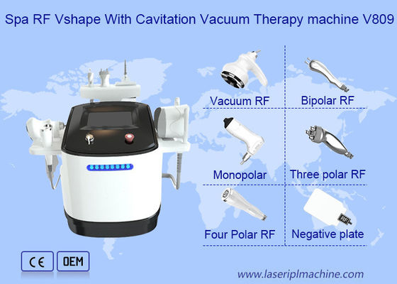 Good price 100kpa Weight Loss Spa 1mhz RF Cavitation Vacuum Therapy Machine online