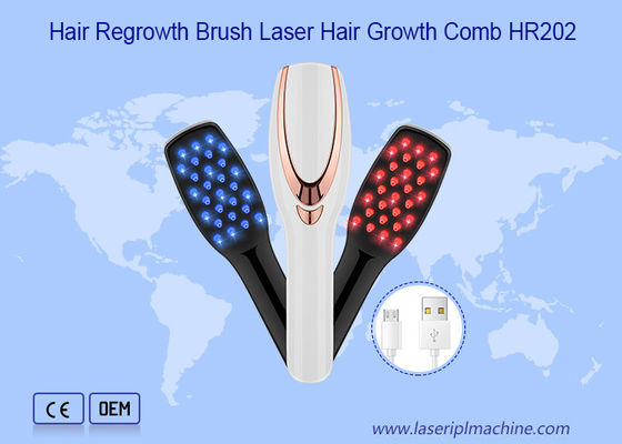 620nm 2 In 1 Usb Rechargeable Laser Hair Growth Comb