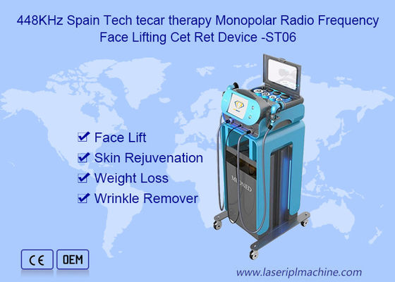 Good price CET RET RF Vacuum Physiotherapy Body Slimming Skin Tightening Beauty Machine online