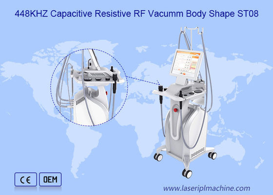 Good price 448 HZ Capacitive Resistive RF Vacuum Body Shape Slimming Beauty Machine online