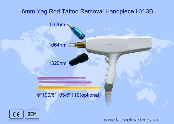 Good price Single 6mm Laser Rod Q Switch Nd Yag Laser Tattoo Removal Ipl Handle online
