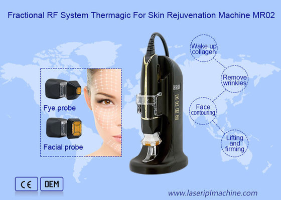 Good price Portable 2 Probe Skin Tightening Thermagic RF Beauty Equipment Wrinkle Removal online