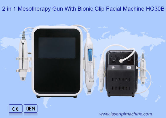 Good price CE 2 In 1 2 in 1 Mesotherapy Gun With Bionic Clip Facial Machine online