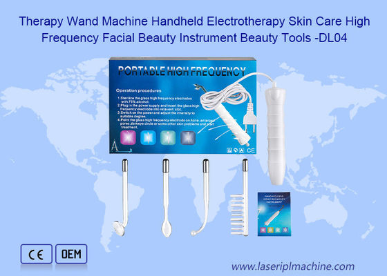 Good price Home 7 In 1 Abs Facial Beauty Machine Violet Ray High Frequency Glass Tube online