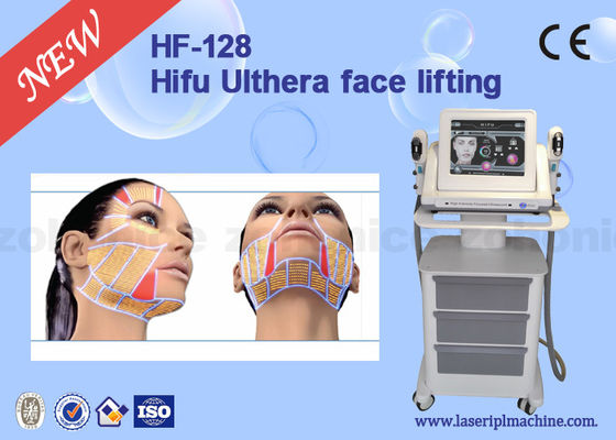 Good price 4Mhz / 7Mhz Vertical 3D HIFU Machine For Facial Wrinkle / Freckle / Acne Removal online