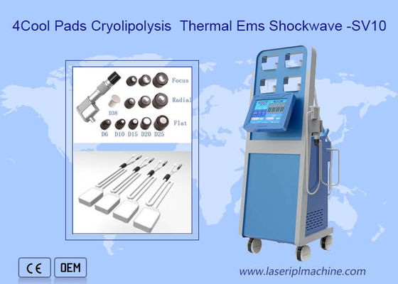 Good price Body 2 In 1 Cryolipolysis Slimming Machine Shockwave Therapy Cryo Therapy online