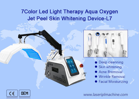7 In 1 Pdt Led Light Therapy Equipment Multifunctional Hydro Dermabrasion