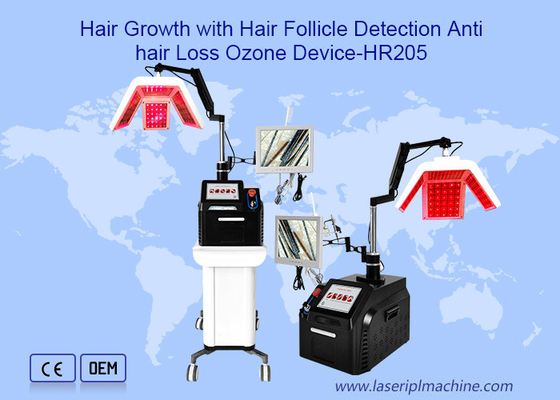 Hair Growth / Hair Follicle Pdt Led Therapy Machine Diode Laser Vertical Beauty